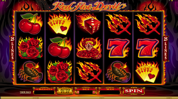 En Flammande Bra Spelautomat att Spela i Oktober: Red Hot Devil