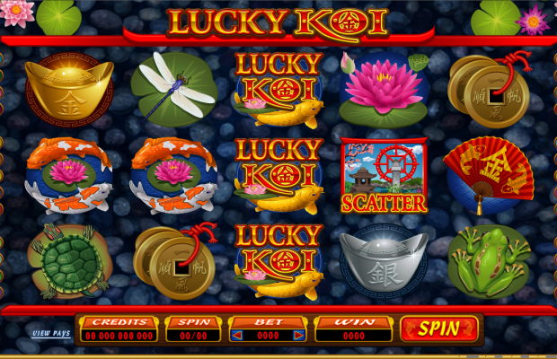 Microgaming släpper Lucky Koi i dess kasinon till Nyår!