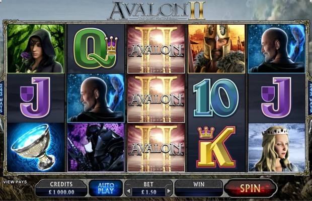 Avalon II erbjuder fans av Spelautomater ett Äventyr efter den Heliga Graal och Mycket Mycket Mer